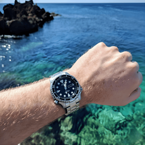 ساعة سيتيزن بروماستر سي أوتوماتيكية رجالية - NY004...