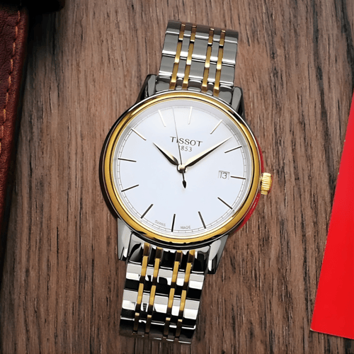 ساعة تيسو كارسون كوارتز رجالية - T085.410.22.011.0...