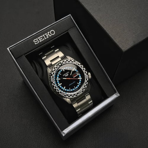 ساعة سيكو سبورت كرونوغراف كوارتز رجالية - SRPK67K1...