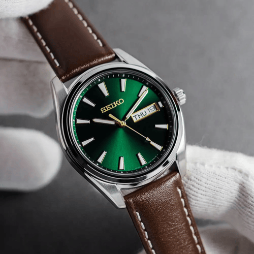 ساعة سيكو كلاسيك كوارتز رجالية - SUR449P1