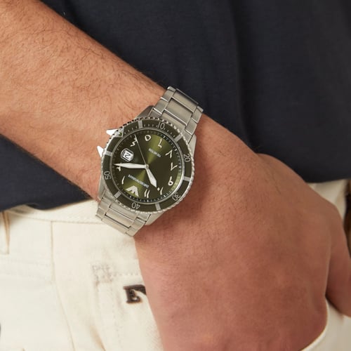 ساعة إمبوريو أرماني إكسبلور رجالية مع سوار إضافي -...