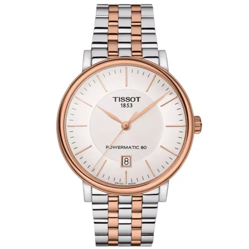 ساعة تيسو كارسون بريميوم أوتوماتيكية رجالية - T1224072203101.B