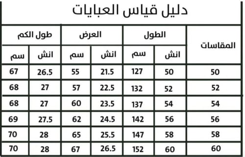 عبايه كتف كلوش