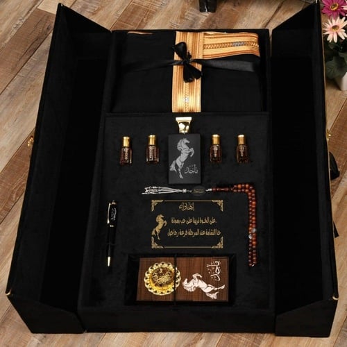 بوكس رجالي فخم – مشلح ملكي | هدية أنيقة للرجال