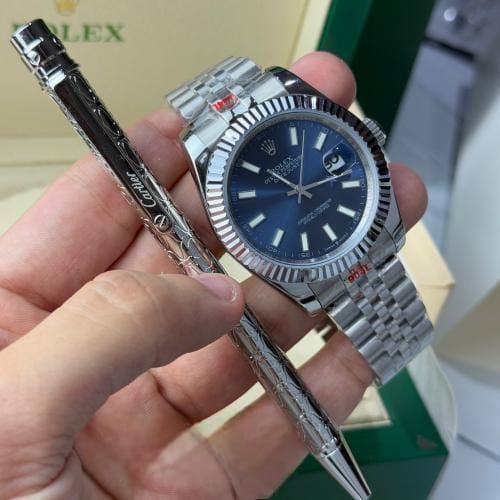 طقم ساعة رولكس وقلم كارتير