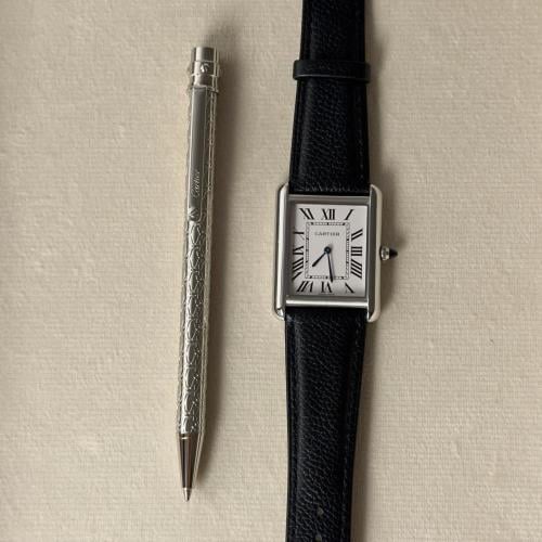 طقم ساعة وقلم