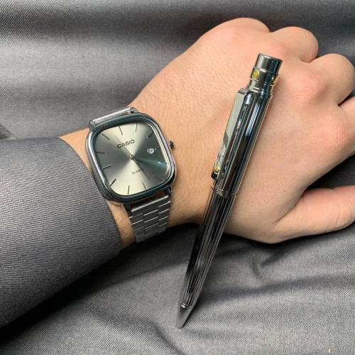 طقم ساعه كاسيو وقلم كارتير