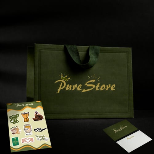 خاتم ملكي مخالب فضه عيار 925 - كحلي زجاجي