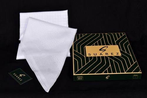 Suwarez white shemagh