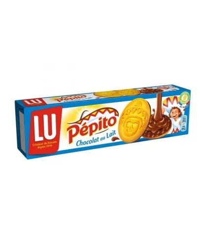 Milk chocolate biscuits