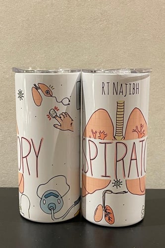 كوب حافظ للحرارة والبرودة - علاج تنفسي