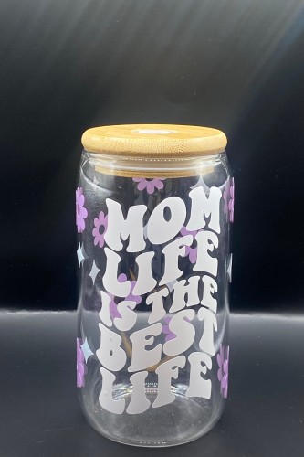 كوب زجاجي - أمومة