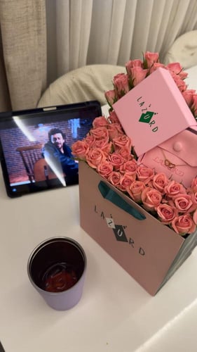 كيس ورد لازورد