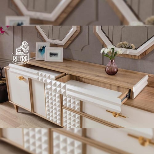 غرفة طعام 8 قطع – متعددة الألوان