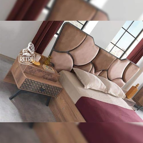 غرفة نوم 5 قطع – متعددة الألوان