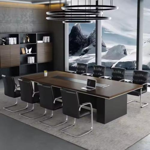 Meeting table 240cm–wooden×black