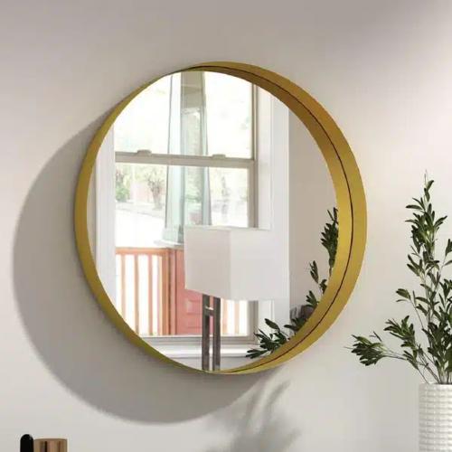 Round mirrors 80 cm - gold