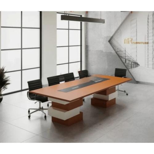 Meeting table 240cm–wooden×white