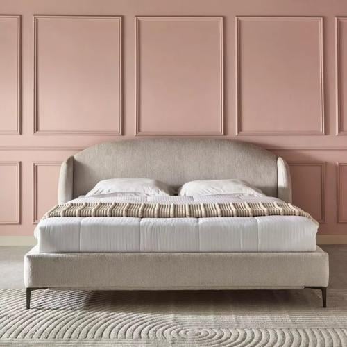 Modern bed 222cm - beige