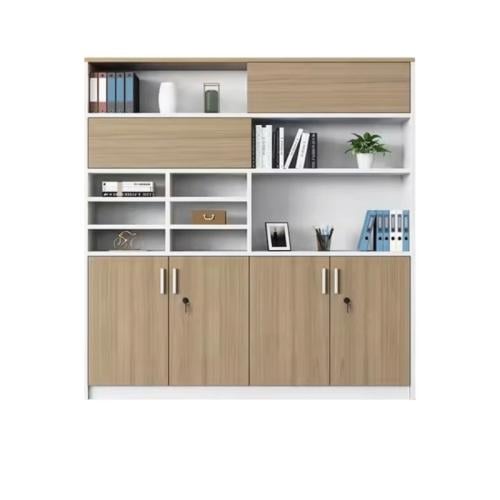 Modern library 160cm-wooden×white
