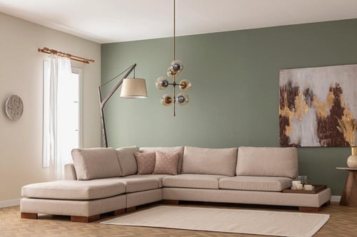 كنبة زاوية متعددة الاستخدامات - بيج