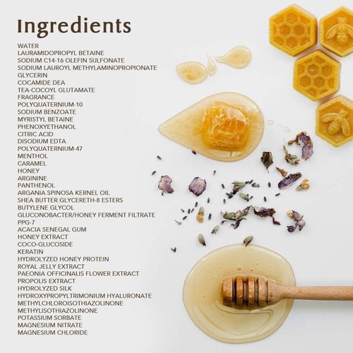 شامبو الترطيب العميق بالعسل من اند هوني - 440 مل