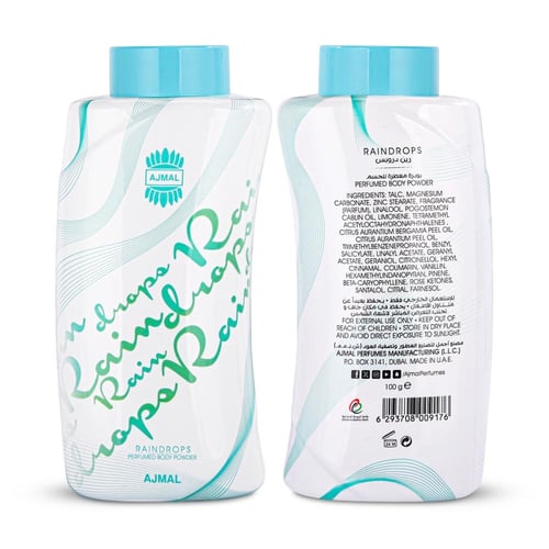 بودرة رين دروبس معطرة للجسم من أجمل - 100 جم