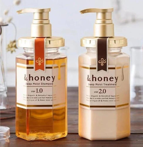 مجموعة العناية المثالية بالشعر من اند هوني بالعسل