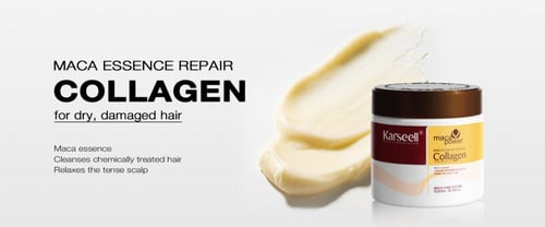 ماسك علاج الشعر بالكولاجين من كارسيل - 500 مل