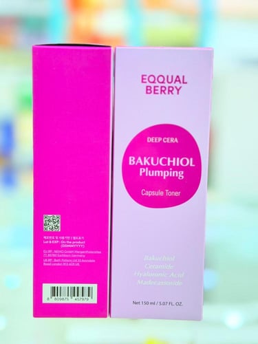 تونر باكوتشيول كبسولات لامتلاء وترطيب البشرة من اي...