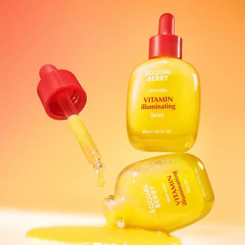 سيروم تفتيح البشرة بفيتامين سي والنياسيناميد من اي...