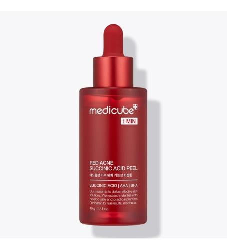 سيروم تقشير حب الشباب بحمض السكسينيك الأحمر من ميد...
