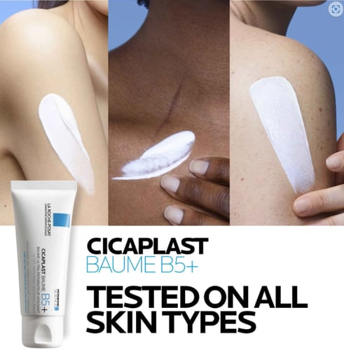 كريم مرطب وملطف سيكابلاست بوم B5+ من لاروش بوزاي -...