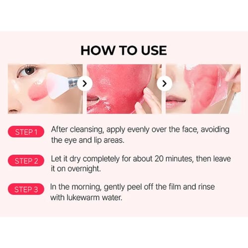 ماسك التغليف الليلي للتفتيح من دكتور ميلاكسين – 80...