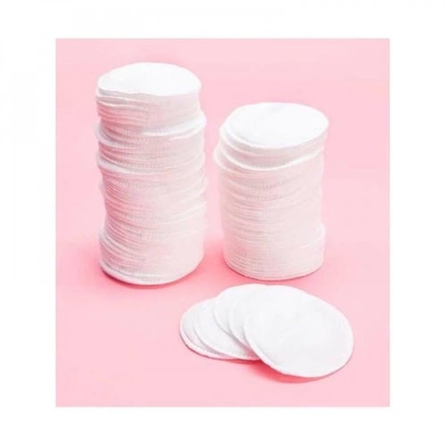 اقراص قطنيه نقية للتجميل من جونسون 80 قرص دائري