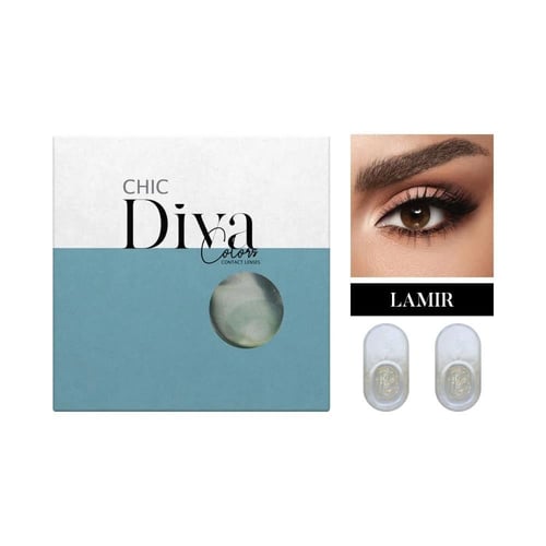 عدسات لاصقة لون لامير من ديفا