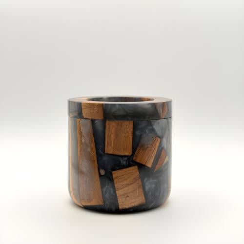 مبخرة الرخام الأسود الفاخرة