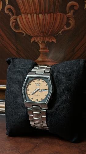 سيكو ٥ سداسي برتقالي فاتح | Seiko 5