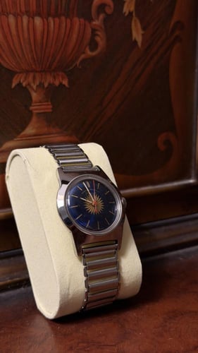 ويست اند واتش ازرق عتيق | West end watch cQ BLUE