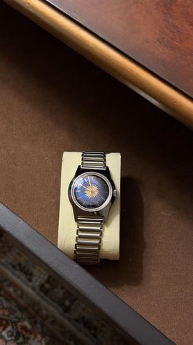 ويست اند واتش ازرق عتيق | West end watch cQ BLUE