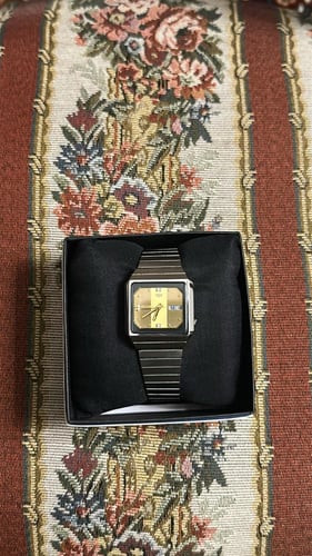 سيكو ٥ تلفاز ذهبي | Seiko 5 Tv