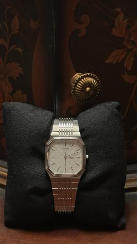 Seiko Quartz “Chess Dial Steel ♟️ ” | سيكو شطرنج
