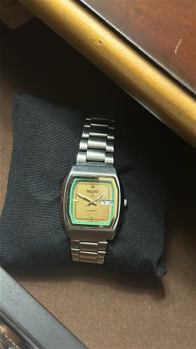 سيكو 5 (Golden Green Frame Dial) | Seiko 5