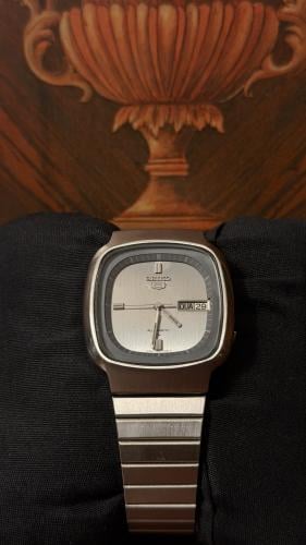 سيكو ٥ مربع سلفر | Seiko 5 Silver