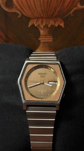 سيكو ٥ سداسي بني عتيق | Seiko 5