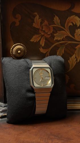 سيكو ٥ سلفر مذهب | Seiko 5