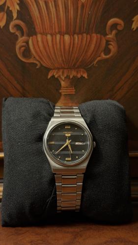 سيكو ٥ بخطوط عريضة تيفانيه | Seiko 5 Tiffany