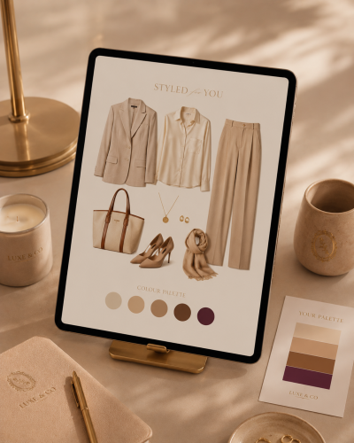 A styling session from your wardrobe