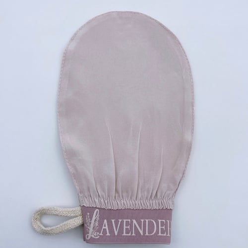 قفاز تقشير لافندر قلوي الحريري