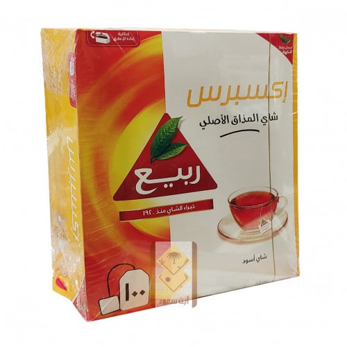 شاي ربيع اكسبرس احمر 100 كيس
